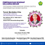 Universitas Bung Hatta Berduka: Drs. Edrizon, M. Si. Tutup Usia (1962-2021)