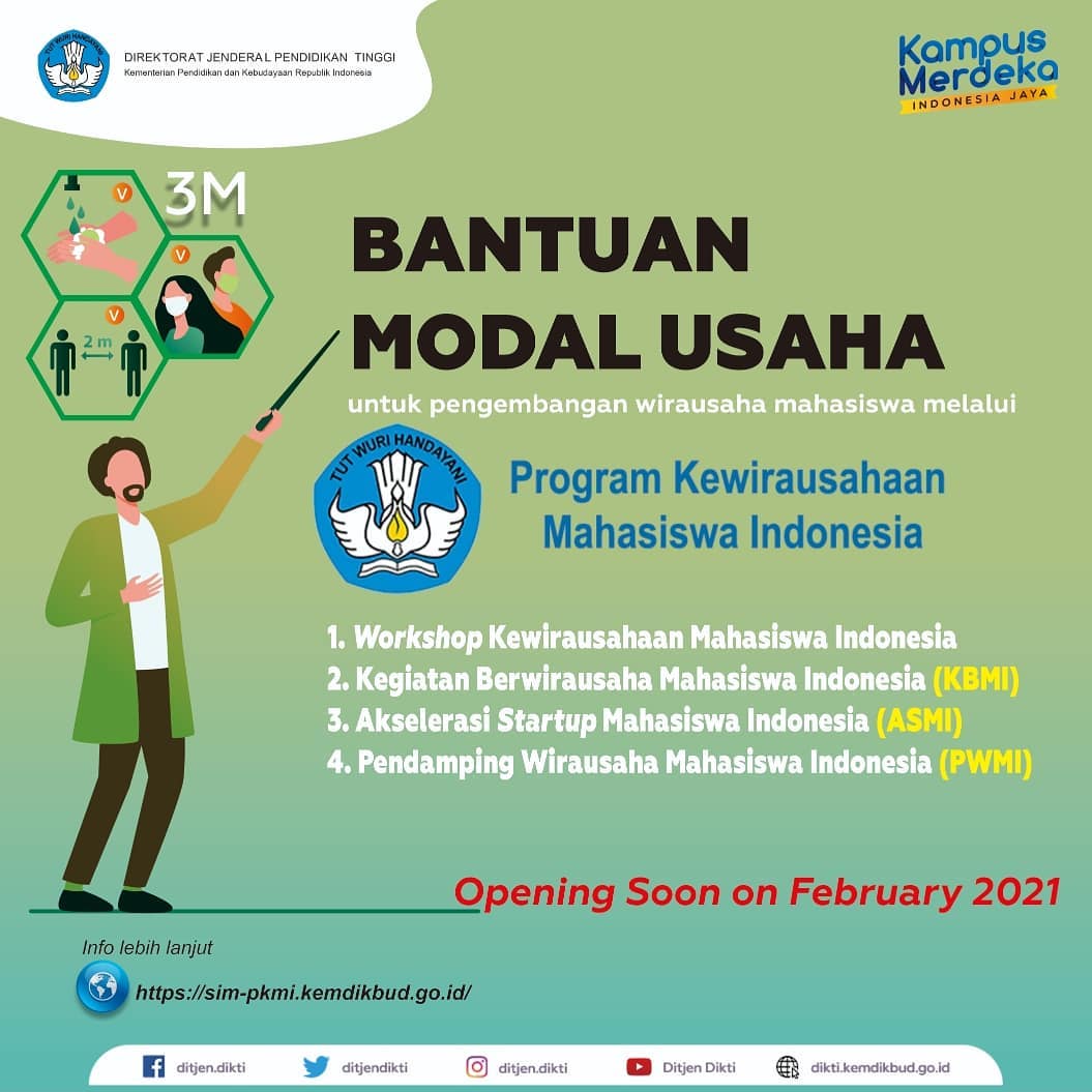 Program Kewirausahaan Mahasiswa Indonesia 2021