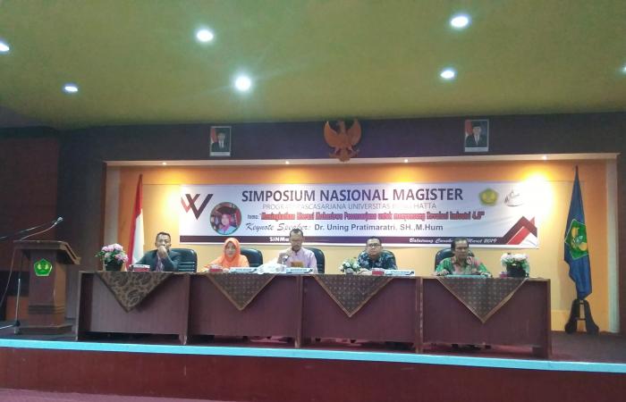 Simposium Nasional Magister (SiNMag) ke-IV Program Pascasarjana Universitas Bung Hatta Padang