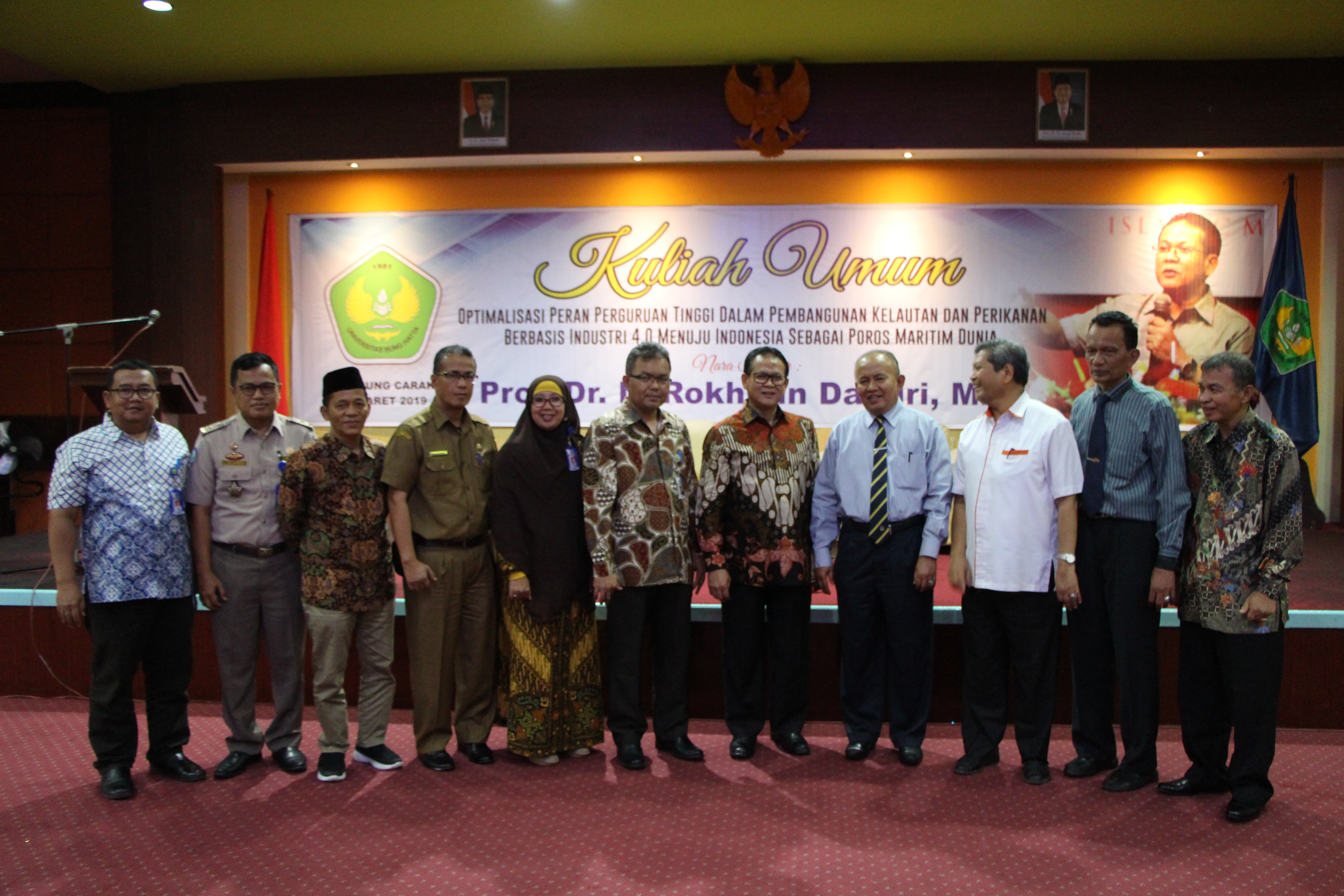 FPIK Universitas Bung Hatta Menggelar Seminar Nasional bersama Pakar dari IPB