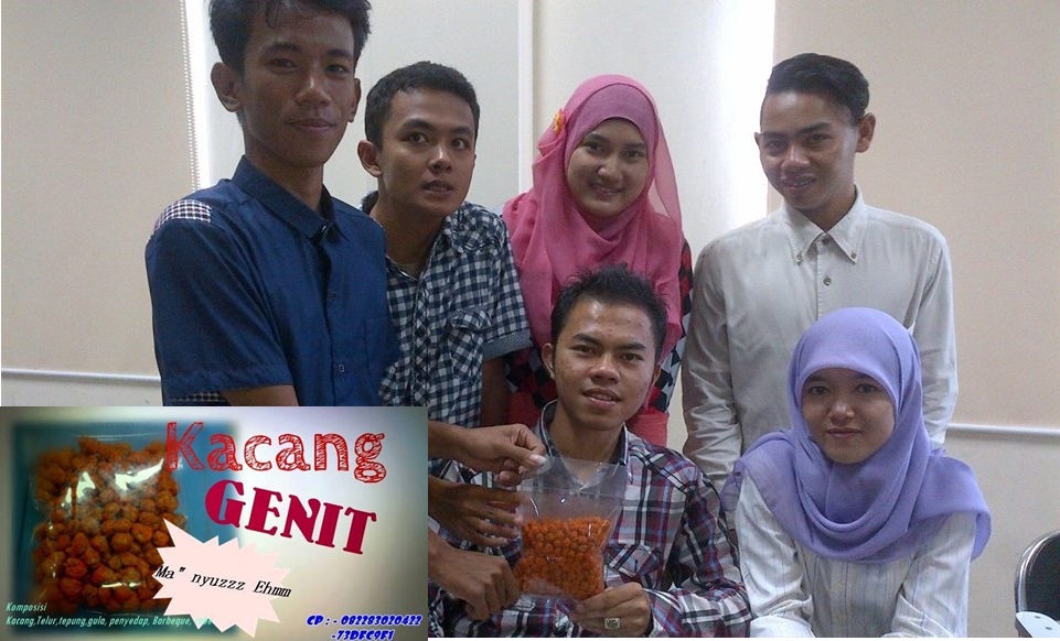 Makanan Ringan "Kacang Genit" Karya Mahasiswa Manajemen UBH