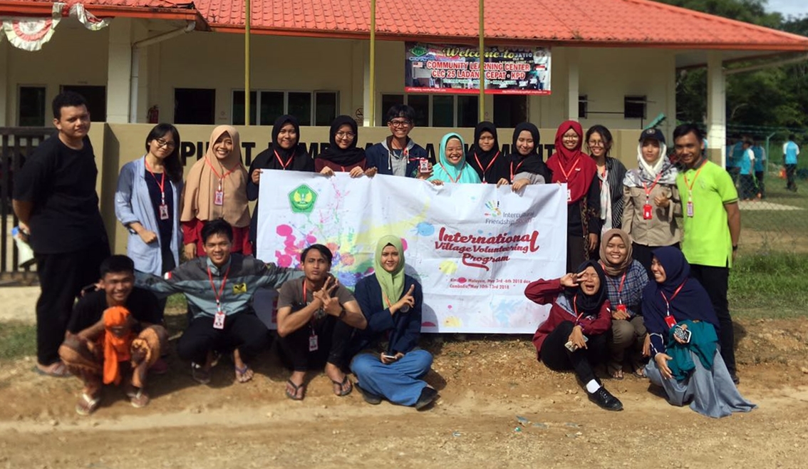 Jomi Yunaldi Putra Mahasiswa Teknik Arsitektur Jadi Delegasi International Village Volunteering Program