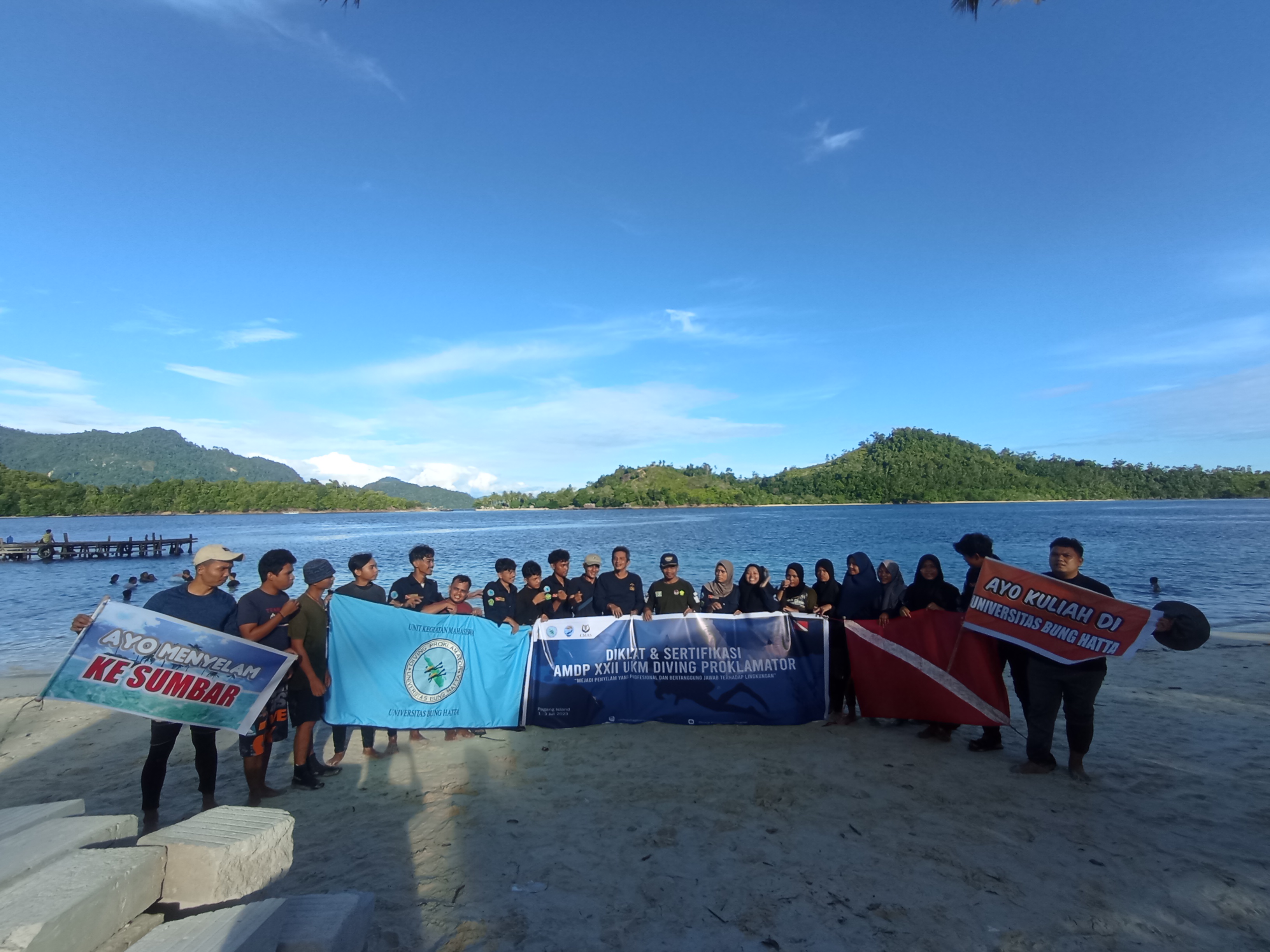 Unit kegiatan Kemahasiswaan Diving Proklamator, Adakan Sertifikasi Selam Jenjang (A1) POSSI