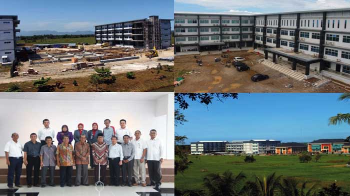 Dewan Pembina Yayasan Pendidikan Bung Hatta, Tinjau Pembangunan Blok B III