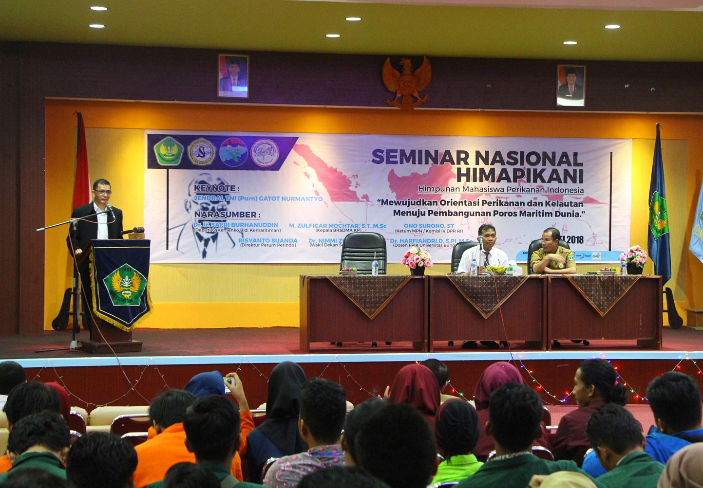 Universitas Bung Hatta Tuan Rumah Kongres Himpunan Mahasiswa Perikanan Indonesia ke-14 