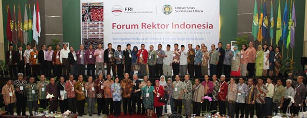 Forum Rektor 2015 Dukung Gagasan Forum Akademik Samudera Hindia.