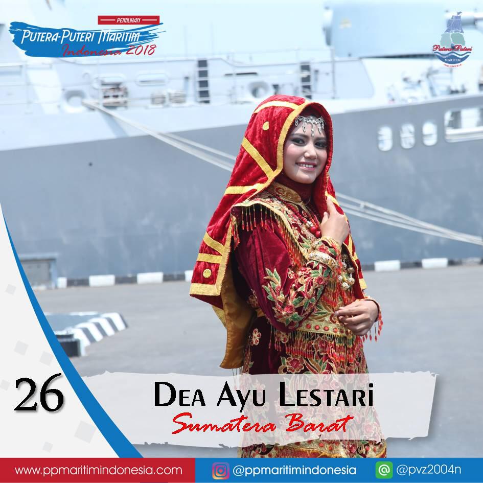 Dea Ayu Lestari, mahasiswa Prodi Akuntansi Fakultas Ekonomi Universitas Bung Hatta terpilih sebagai Puteri Maritim Indonesia Favorit 2018