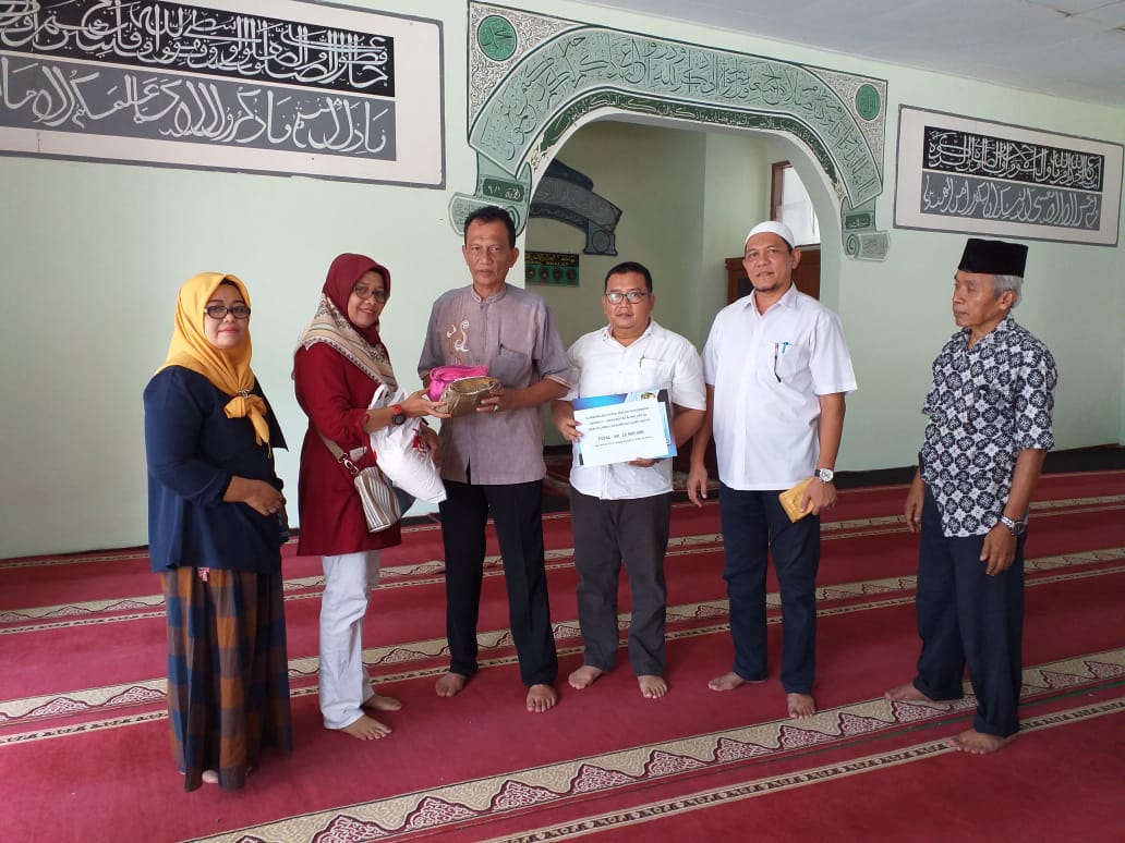 DPP Alumni Universitas Bung Hatta Beri Dana Sumbangan untuk Masjid Nurjannah, Kampus 1 Universitas Bung Hatta