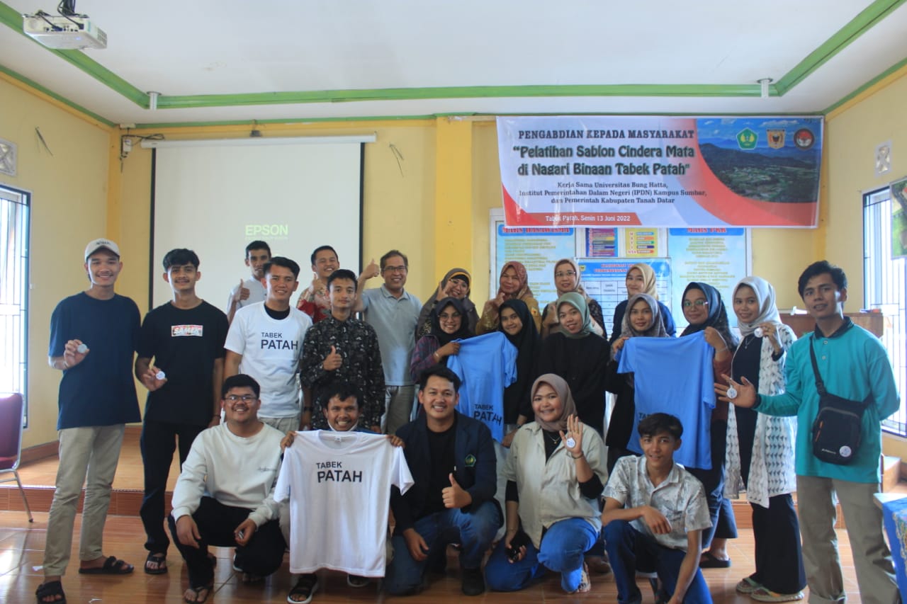 Kerjasama Universitas Bung Hatta-IPDN: Tim Dosen UBH Laksanakan PKM di Nagari Tabek Patah