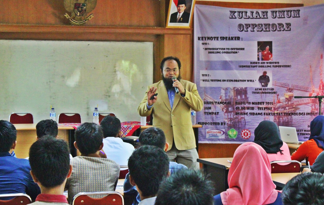 HMMJ Teknik Mesin Adakan Kuliah Umum Offshore Drilling