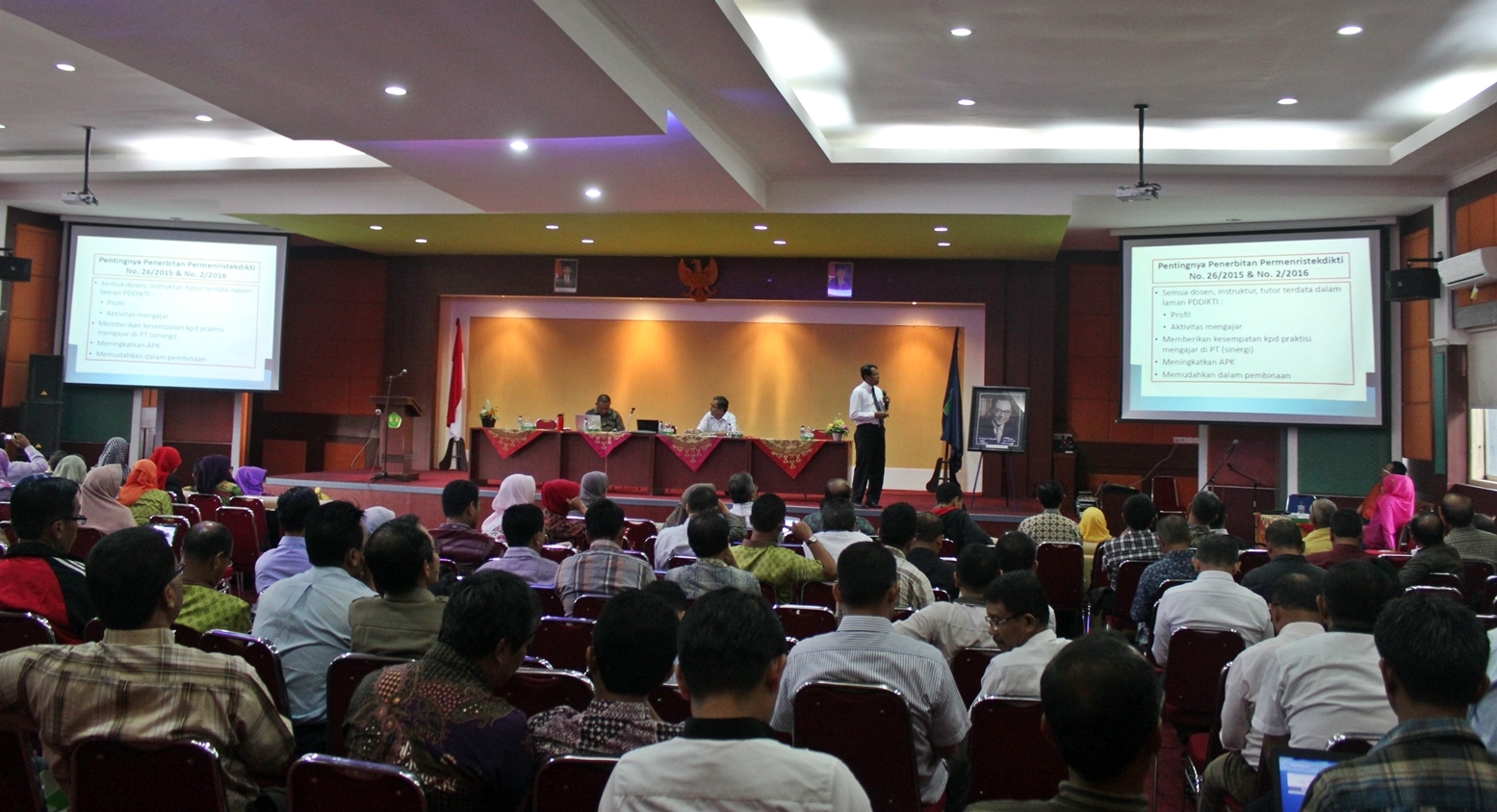Kopertis Wilayah X Sosialisasikan Pengisian BKD/LKD di Universitas Bung Hatta