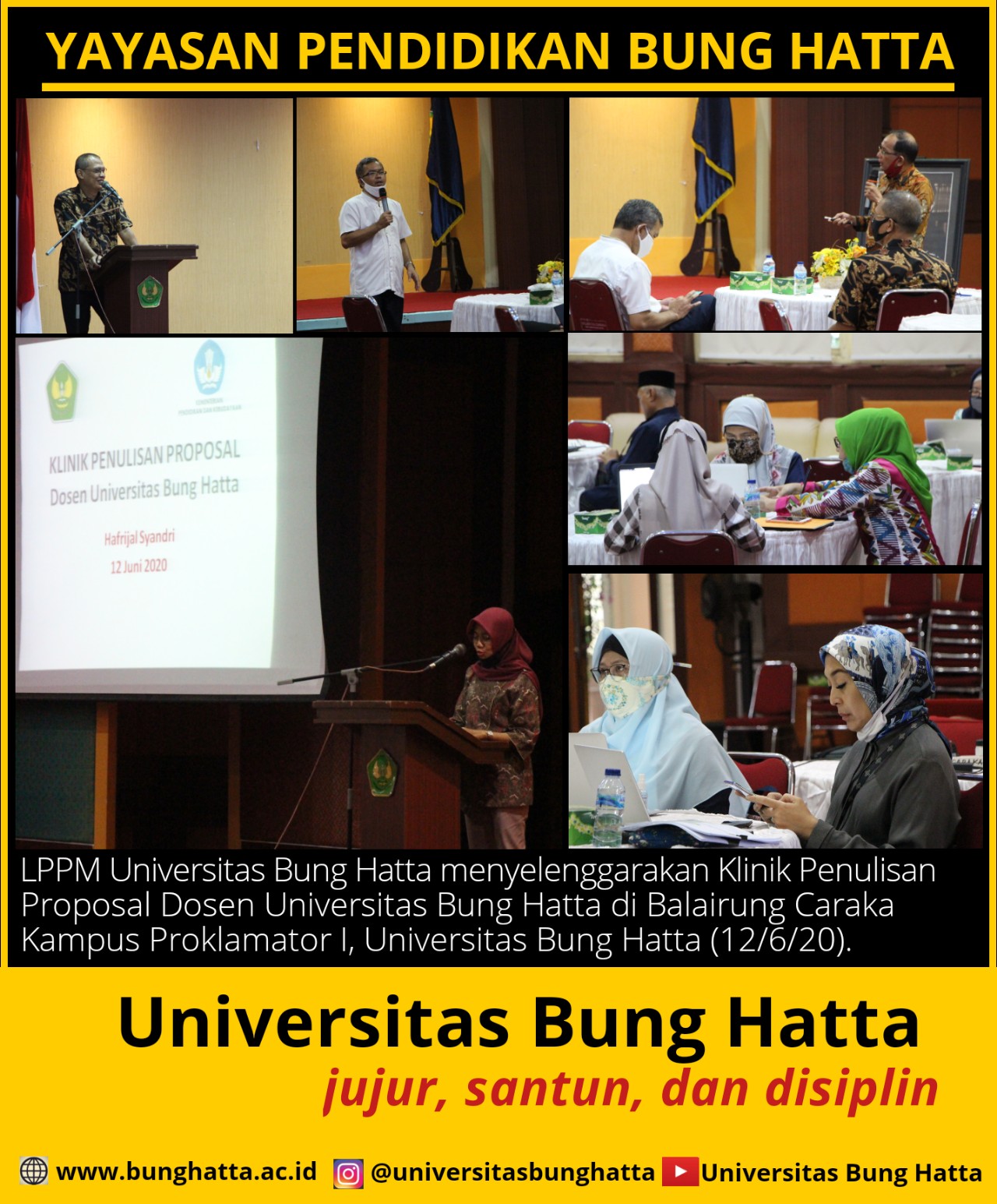 lppm_selenggarakan_klinik_penulisan_proposal_dosen_universitas_bung_hatta