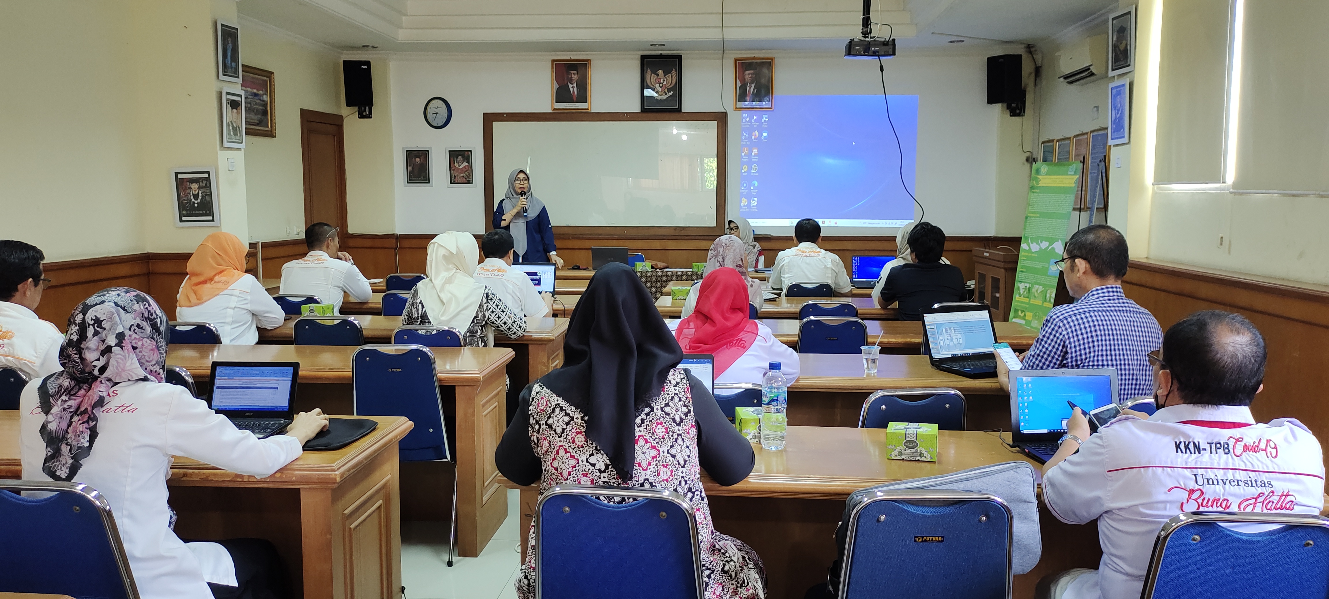 Unit Pengelola KKN PPM Tematik Universitas Bung Hatta Selenggarakan Workshop
