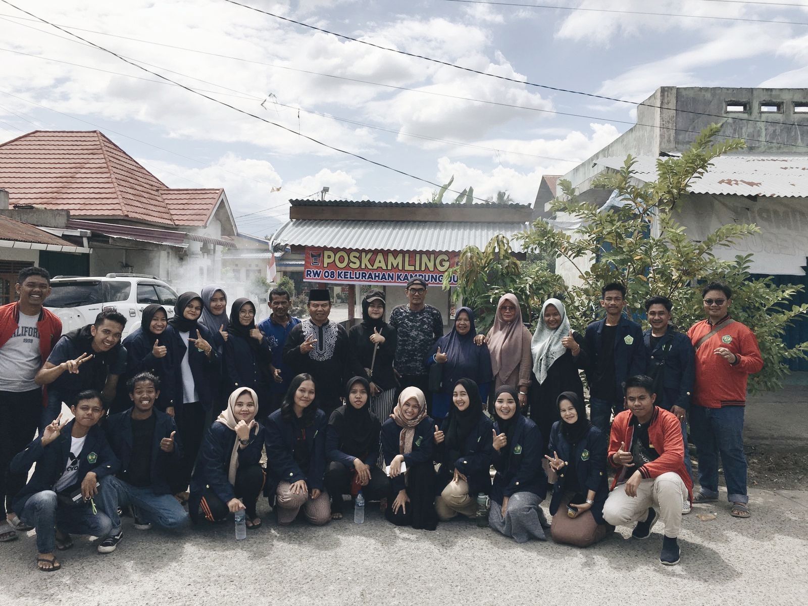Mahasiswa KKN PPM Desa Binaan Kampung Jua Nan XX Siap Dukung Program Pemko Padang