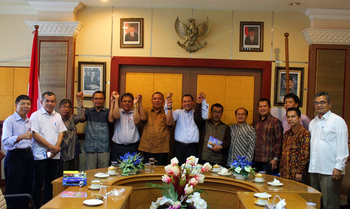 Rektor ITM dan ITP Kunjungi Universitas Bung Hatta