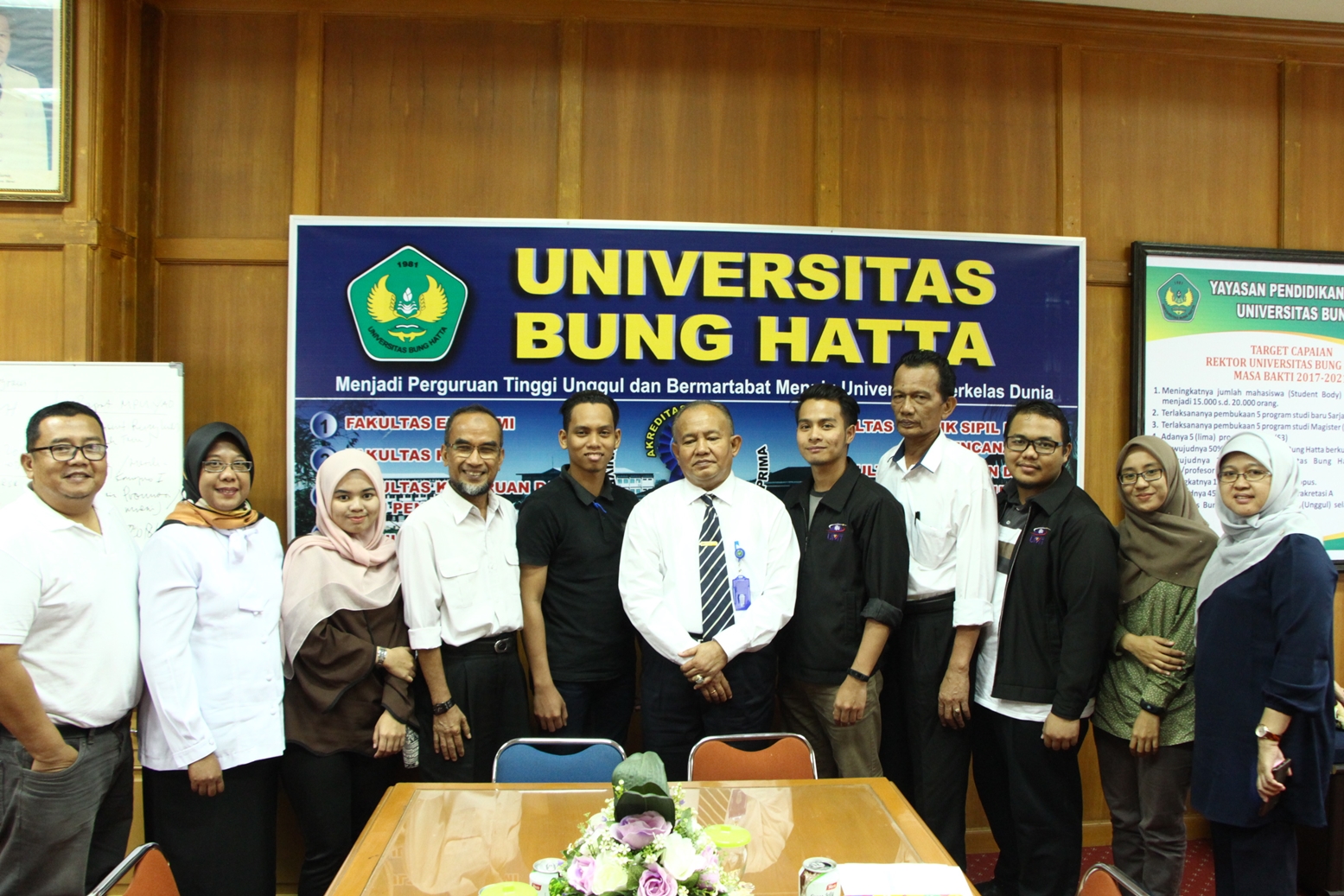 5 Mahasiswa Universiti Malaysia Terengganu Ikuti Progam Magang di Universitas Bung Hatta