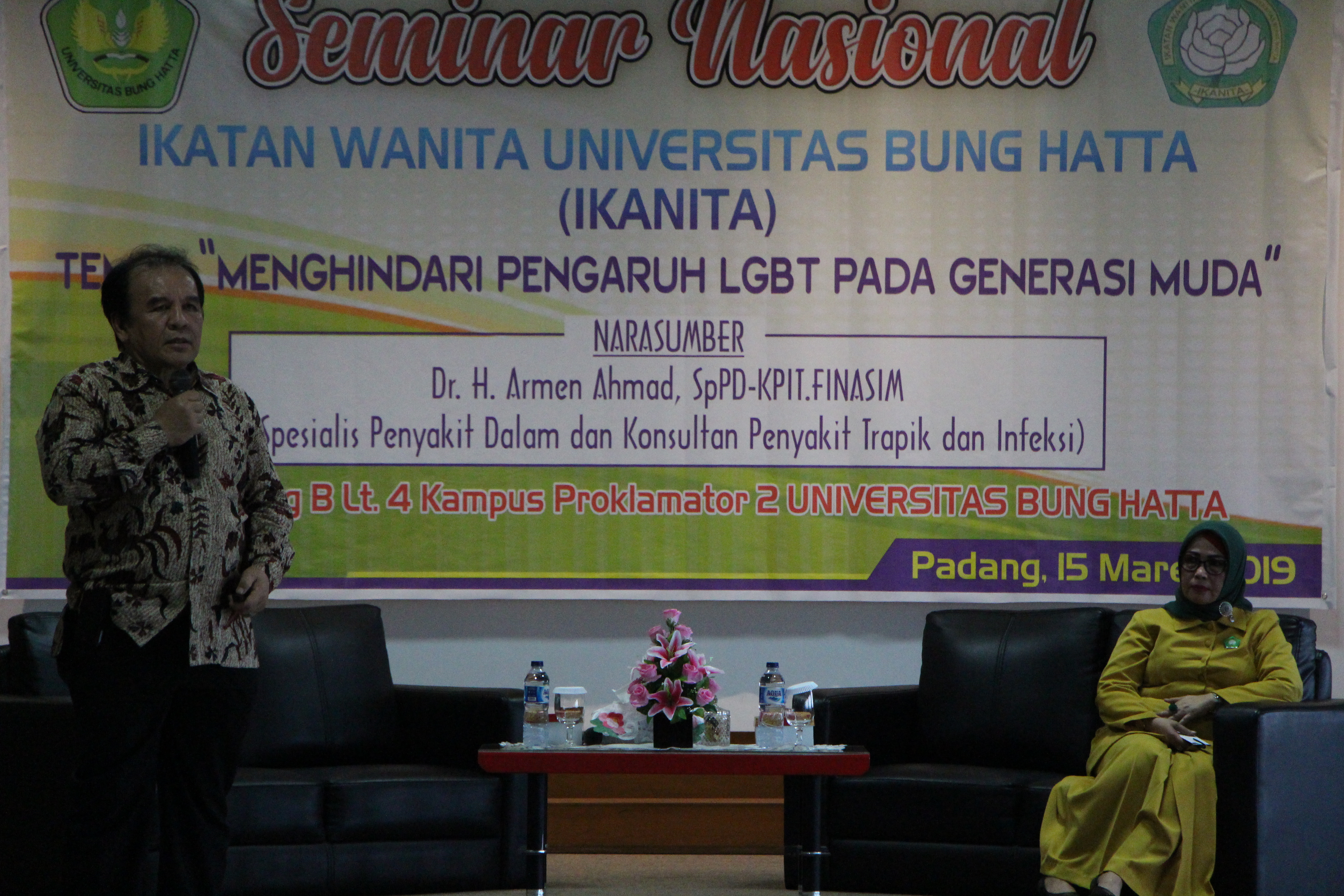 IKANITA UBH Sikapi LGBT melalui Seminar Edukasi 