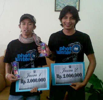 2 Photografer KOMA-UBH, juara 1-2  Lomba Photo Wisata & Budaya Solok 2011