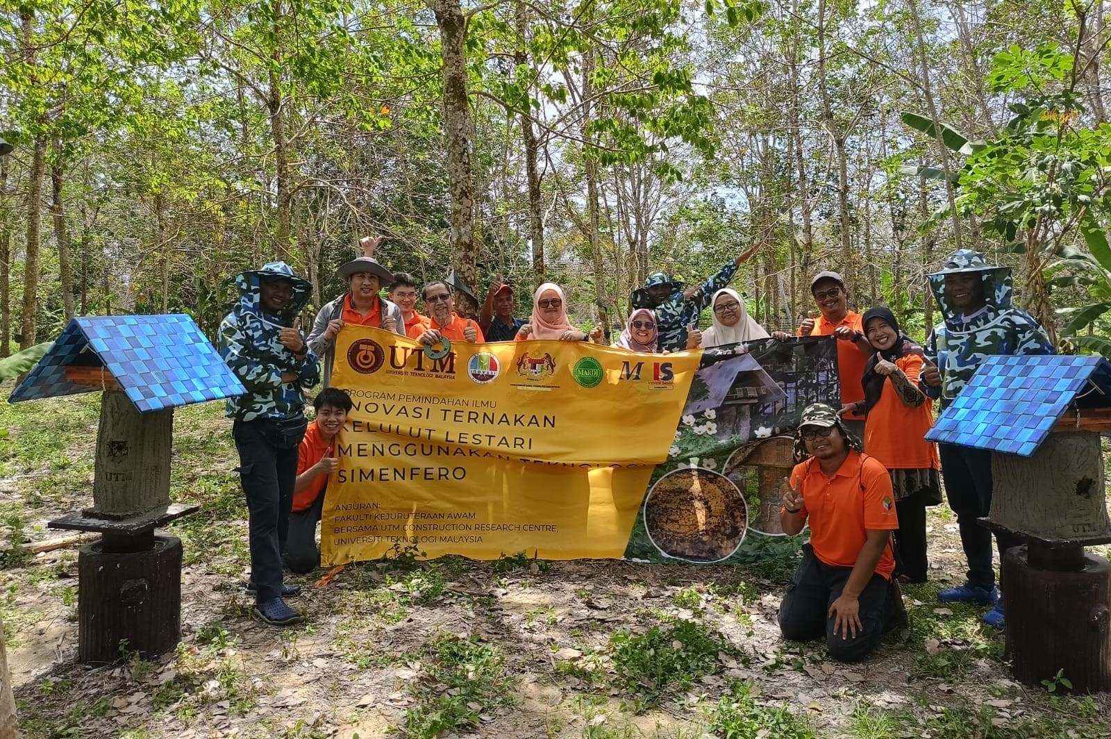 Kolaborasi  PKM Internasional Tim Universitas  Bung Hatta, Dengan Tim CRC UTM, UNITEN dan Koperasi Kampung Temenin Kota Tinggi Berhad, Johor Bahru, Malaysia