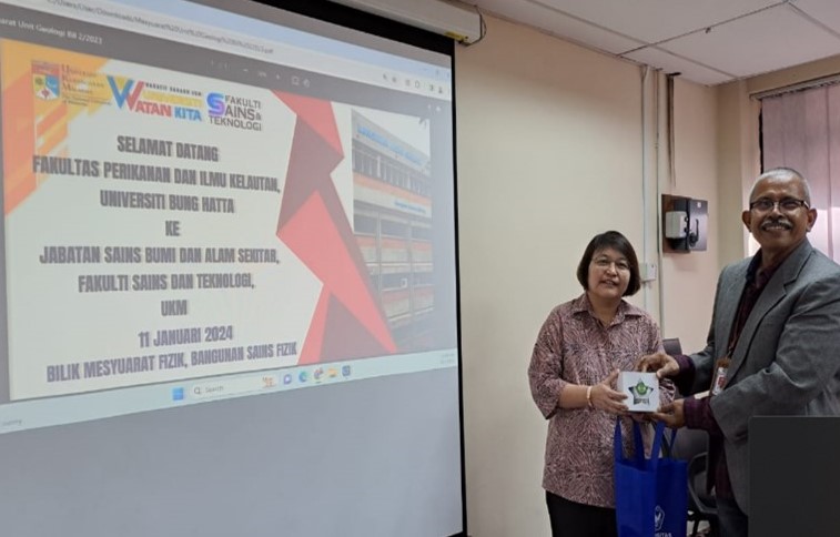 Program Magister Pengelolaan Sumberdaya Pesisir dan Kelautan Universitas Bung Hatta, Kuliah dan Praktek GIS ke University Kebangsaan Malaysia