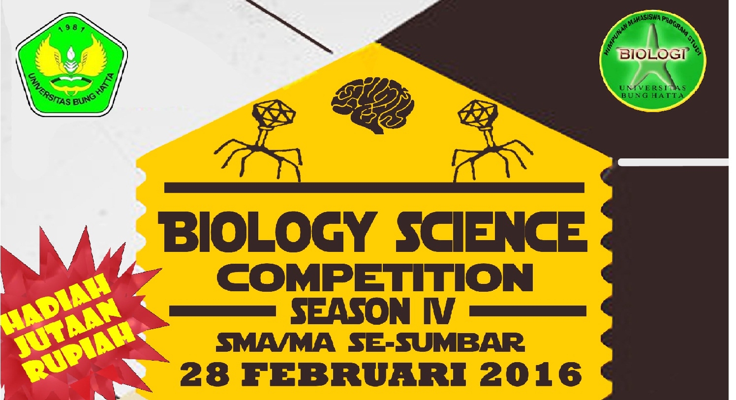 Bio Science Competition Tingkat SMA/MA Se-Sumatra Barat  2016