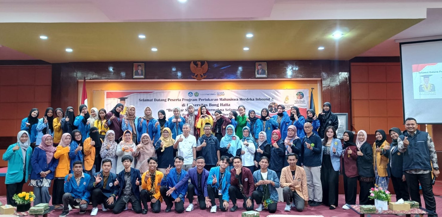 43 Mahasiswa PMM 3 dari 30 Perguruan Tinggi Se-Indonesia Pilih Universitas Bung Hatta