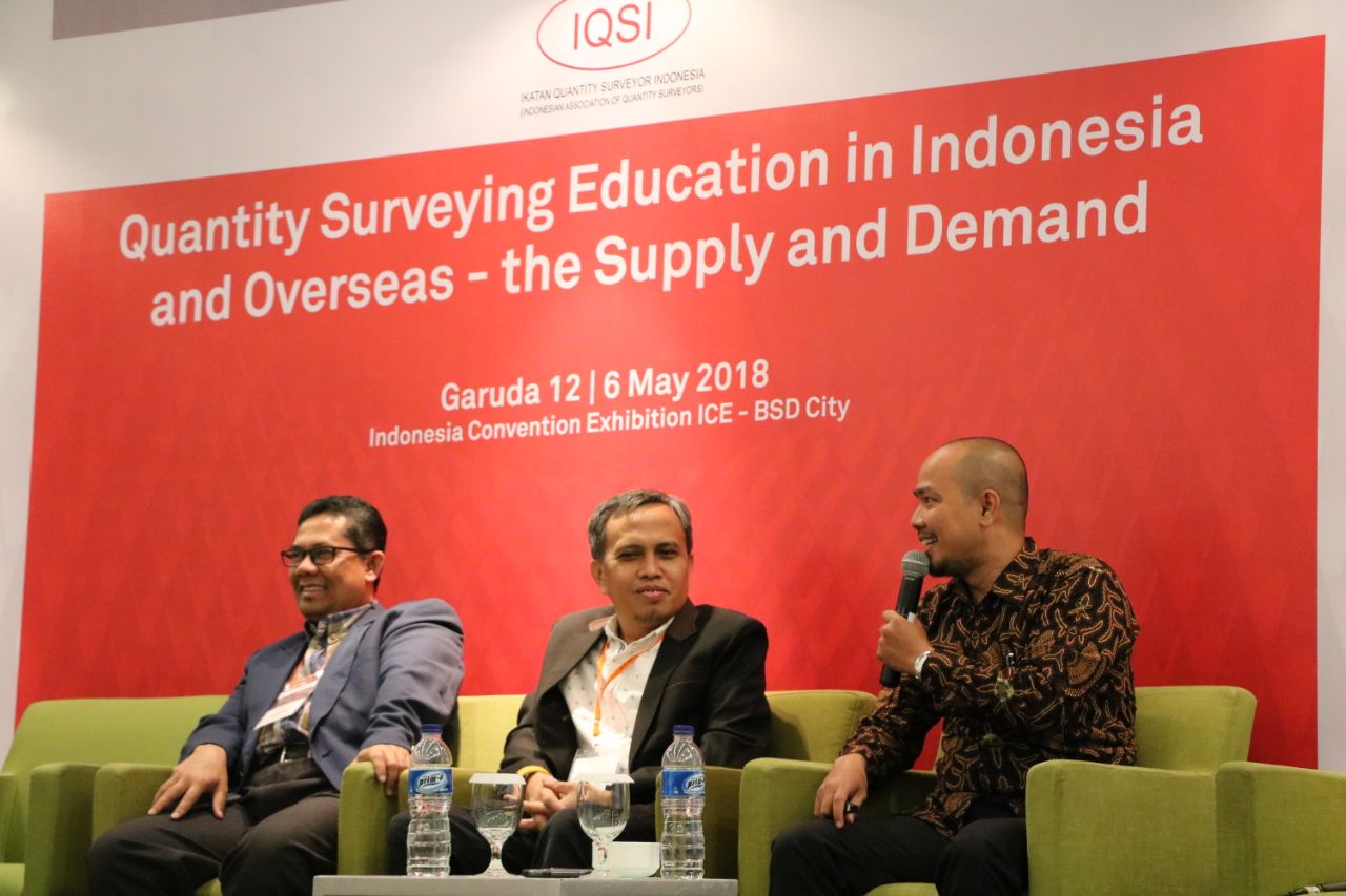 Ketua Jurusan Teknik Ekonomi Konstruksi Universitas Bung Hatta Jadi Pembicara Seminar Internasional di Jakarta