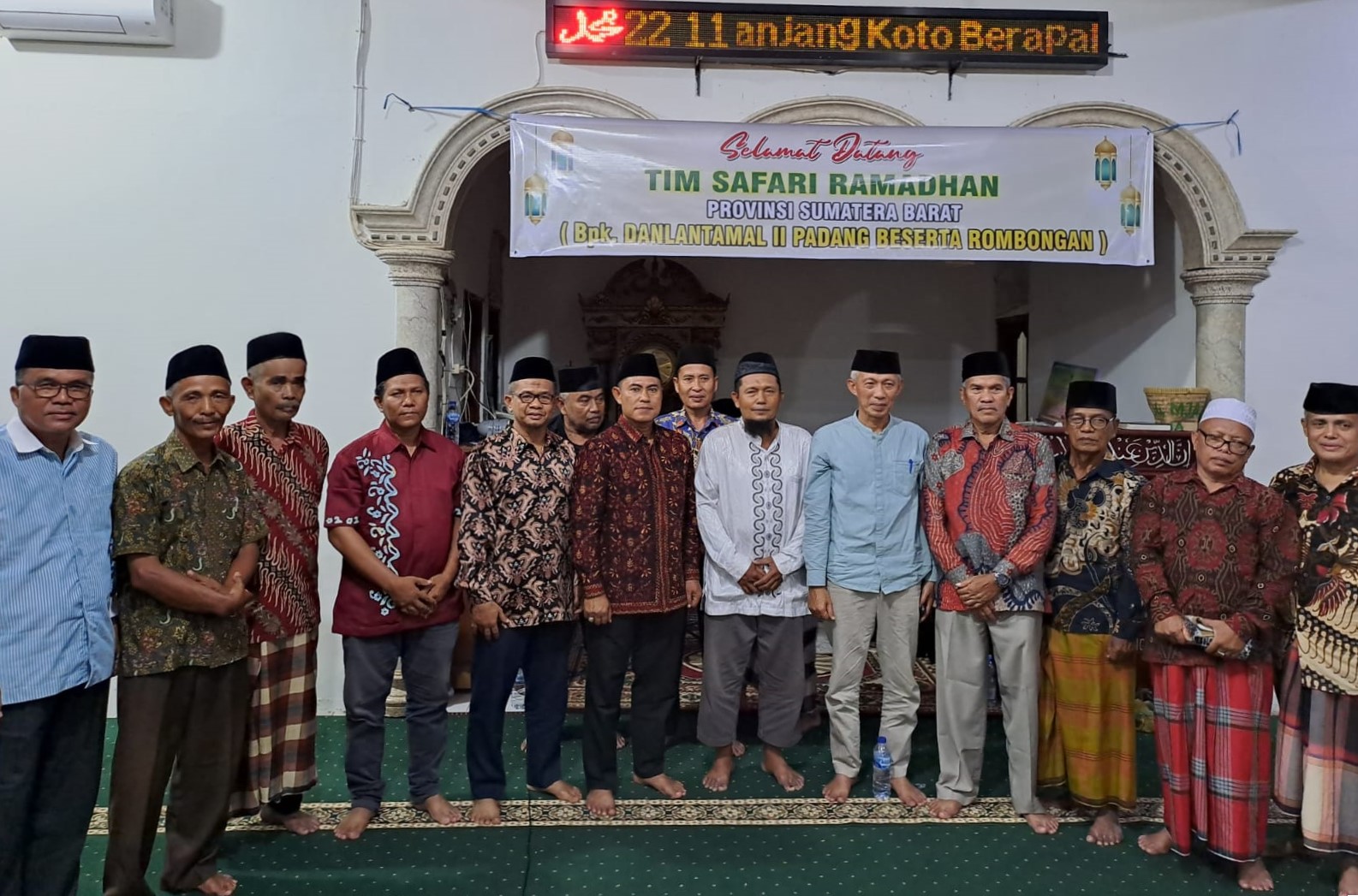 Rangkaian Safari Ramadhan Rektor Universitas Bung Hatta Bersama Tim VII Pemprov Sumbar : Musibah Signal dari Allah