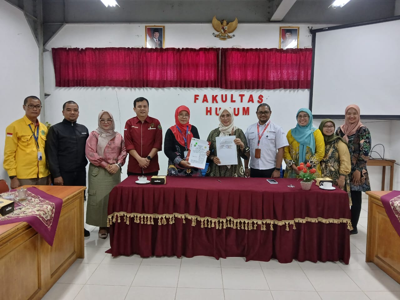 FH Universitas Bung Hatta Perkuat Kerja Sama Dengan FH Universitas Trunojoyo Madura