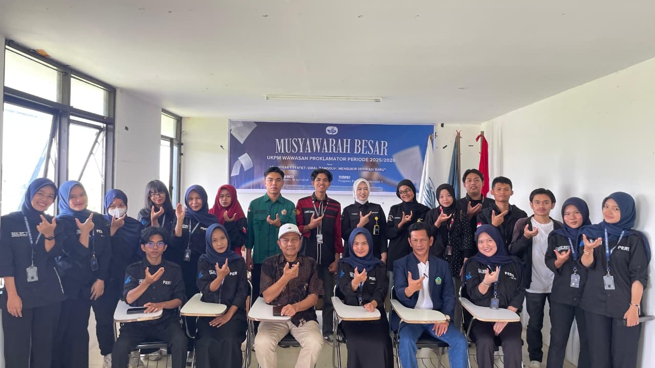 Wakil Rektor I Universitas Bung Hatta Buka Mubes UKPM-WP 2026, Fajri Jandika Putra Terpilih sebagai Pimpinan Umum