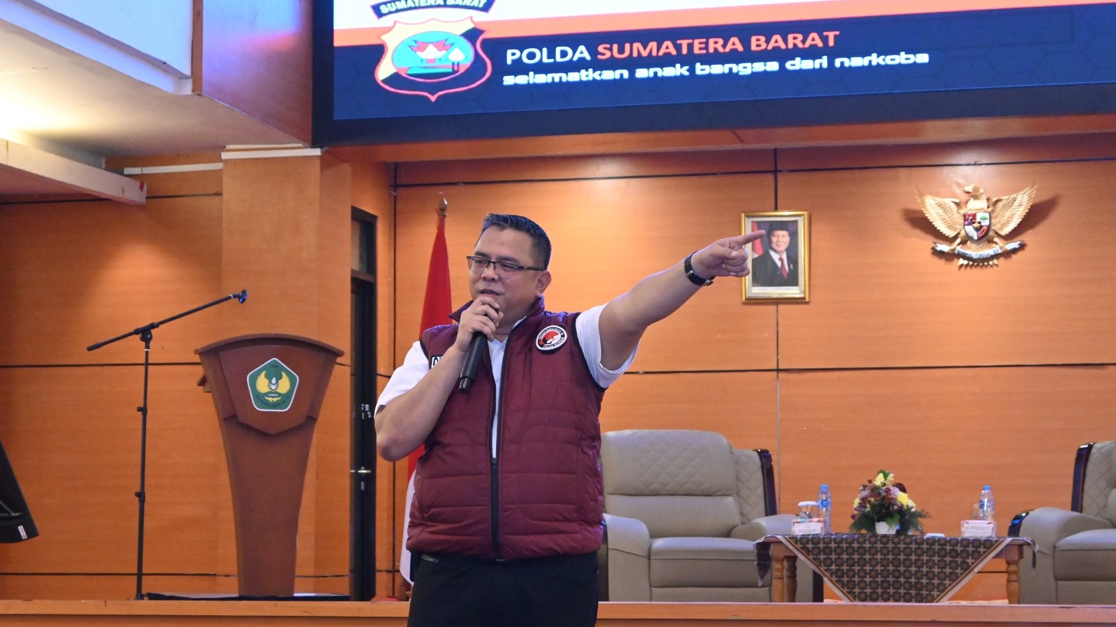 Kuliah Umum Dirresnarkoba Polda Sumbar: Jadi Generasi Sehat dan Berprestasi Tanpa Narkoba