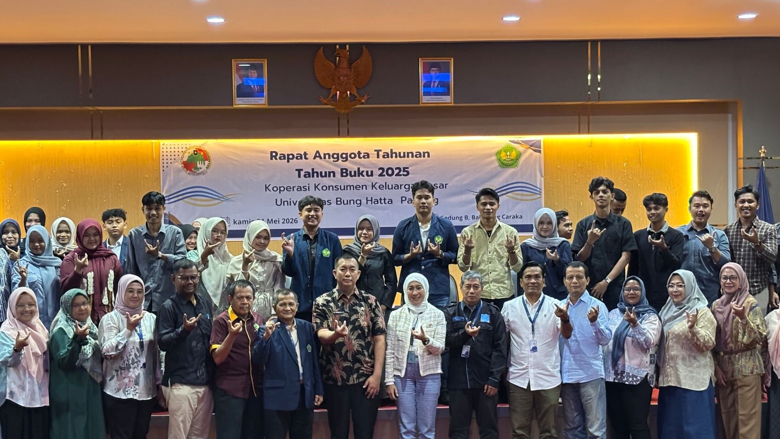 RAT Koperasi Konsumen Keluarga Besar Universitas Bung Hatta ke-39 Tekankan Tata Kelola Profesional dan Inovasi