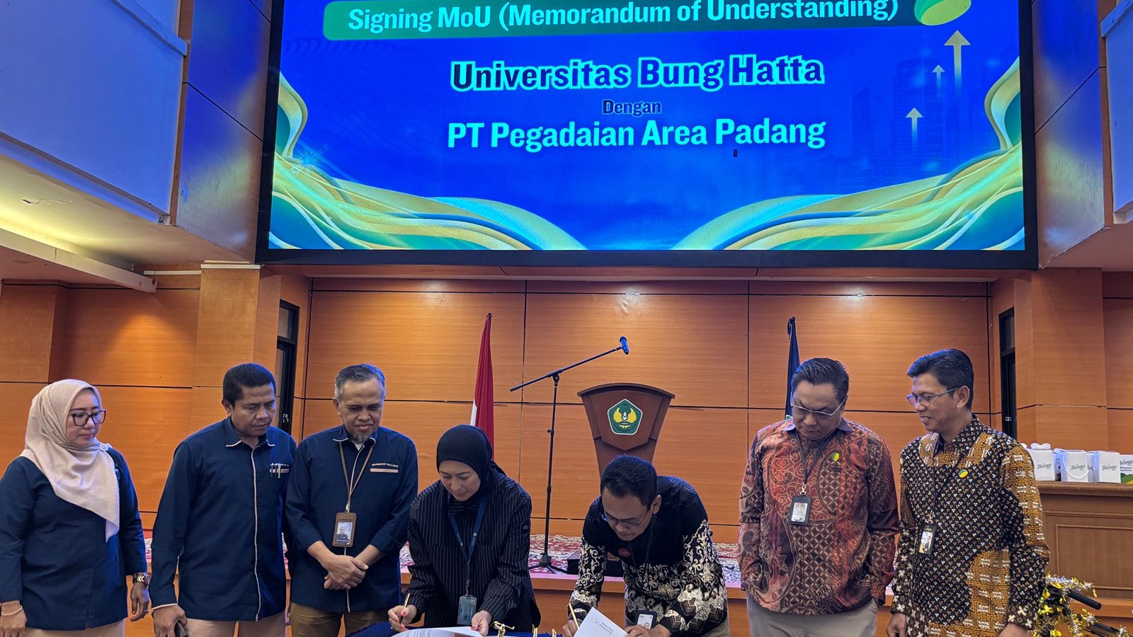 Universitas Bung Hatta dan PT Pegadaian Perkuat Kerja Sama Pendidkan dan Literasi Keuangan