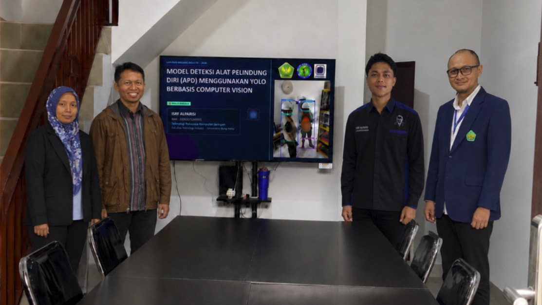 Isrif Alparisi, Mahasiswa TRKJ Universitas Bung Hatta Ciptakan Inovasi Deteksi APD Berbasis Computer Vision