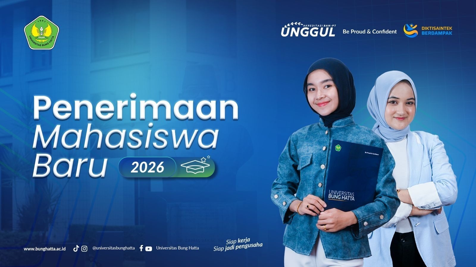 Inilah Biaya Uang Kuliah (UKT) Berkeadilan Mahasiswa Baru Universitas Bung Hatta Tahun 2026