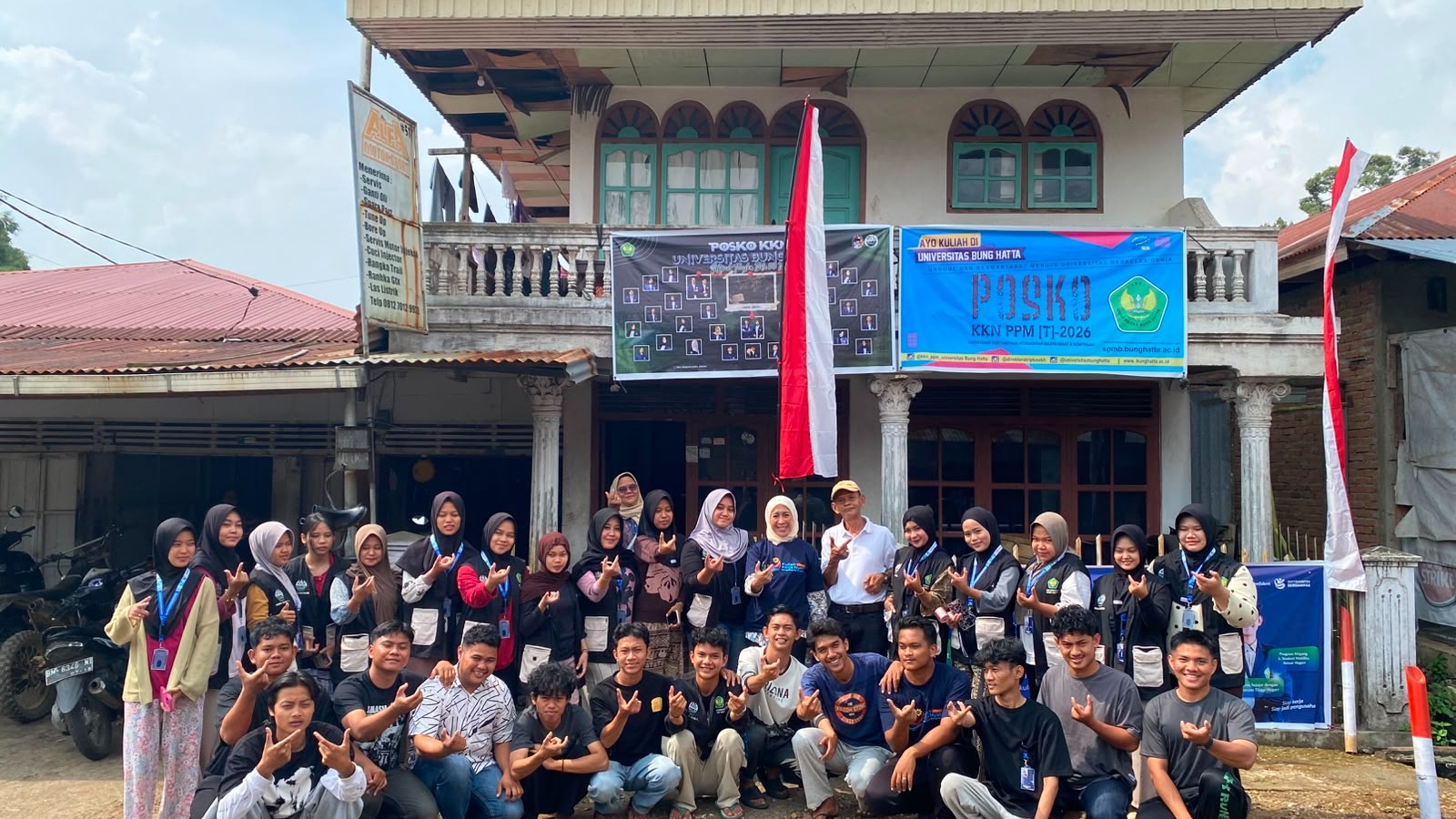 Pimpinan Universitas Bung Hatta  Laksanakan Monev KKN-PPM Tahun 2026