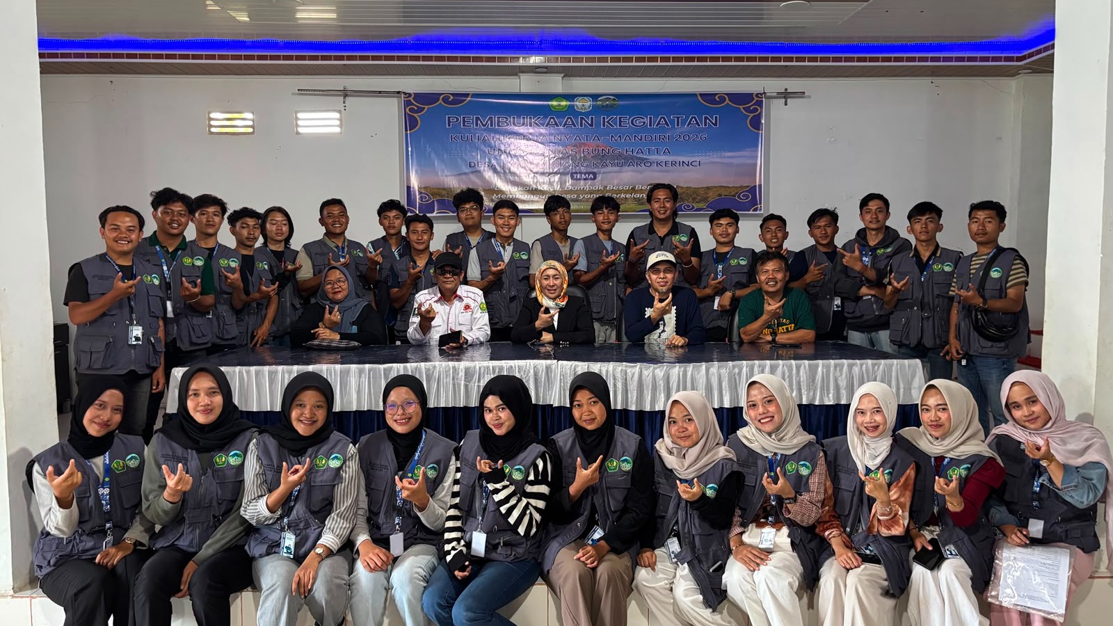 Universitas Bung Hatta Laksanakan Monev KKN Mandiri di Kabupaten Kerinci