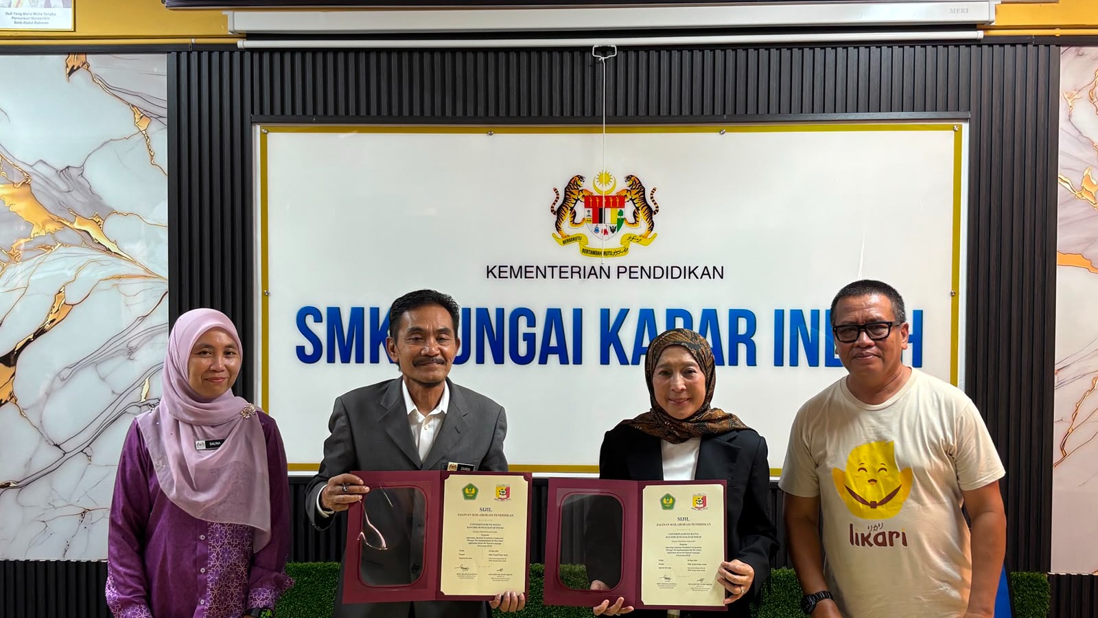 Universitas Bung Hatta Jalin Kerja Sama dengan SMK Sungai Kapar Indah Selangor Malaysia