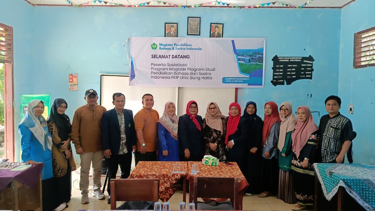 FKIP Universitas Bung Hatta Kenalkan Program Magister PBSI kepada MGMP Pulau Punjung