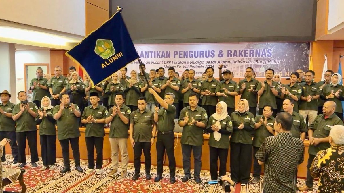 Pelantikan IKBA Universitas Bung Hatta Periode 2026–2030: Perkuat Kolaborasi Alumni dan Almamater