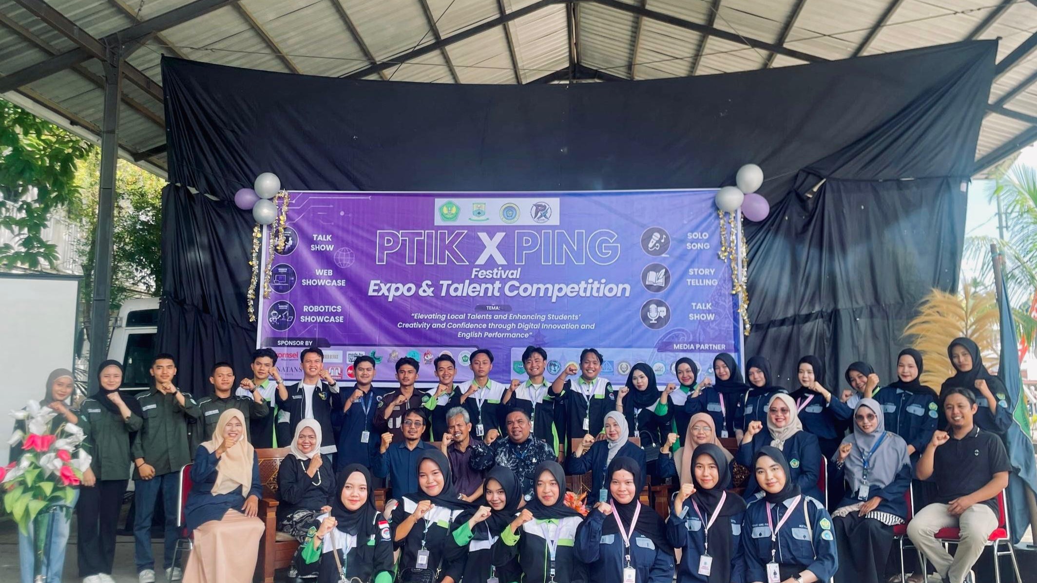 PTIK X PING Festival Universitas Bung Hatta Dorong Kreativitas Digital dan Bakat Generasi Muda