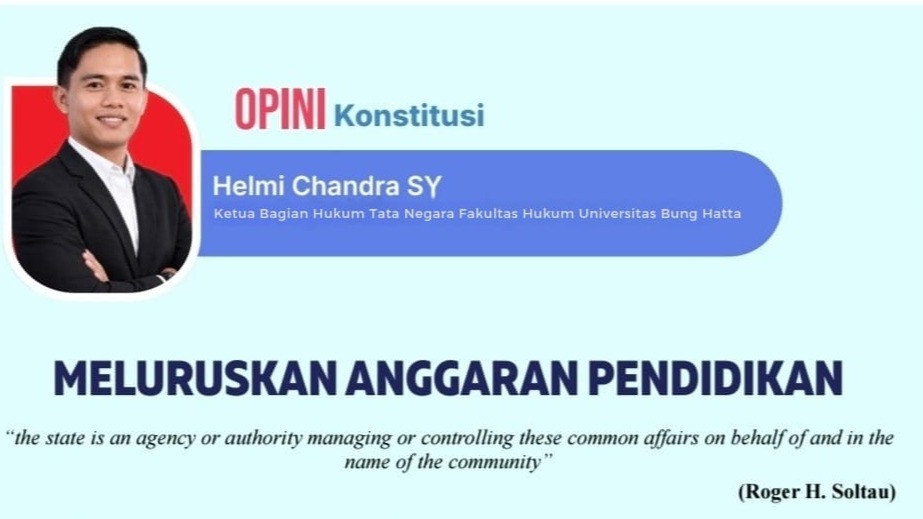 Dosen FH Universitas Bung Hatta Tulis Opini di Majalah Konstitusi MK RI