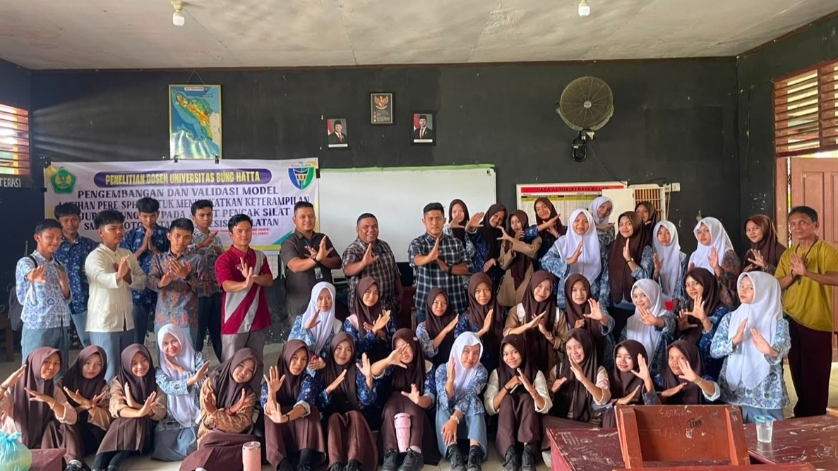 Dosen PJKR Universitas Bung Hatta Kembangkan Model Latihan Keterampilan Jurus Tunggal Atlet Pencak Silat