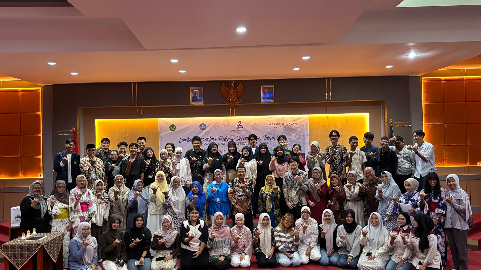 Universitas Bung Hatta dan The Japan Foundation Gelar Lomba Presentasi Bahasa Jepang ke-5 Wilayah Sumbar Riau