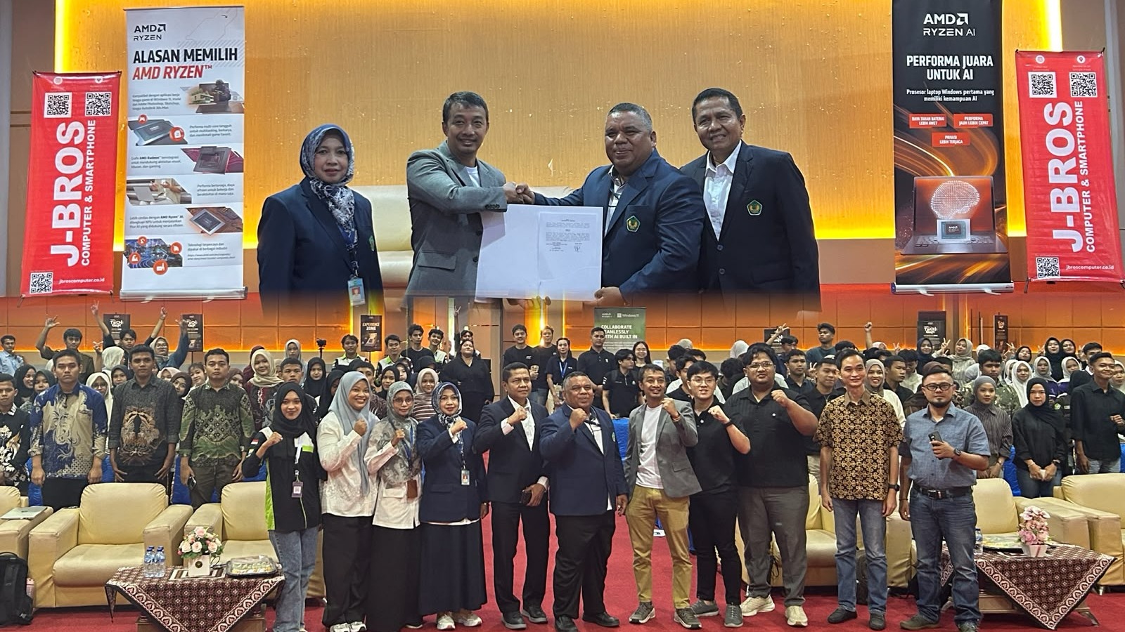 PTIK Universitas Bung Hatta dan AMD Indonesia Hadirkan AMD Tech Gen