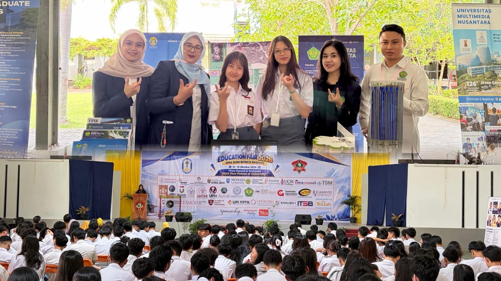 Universitas Bung Hatta Hadir di Education Fair 2026 SMA Don Bosco Padang
