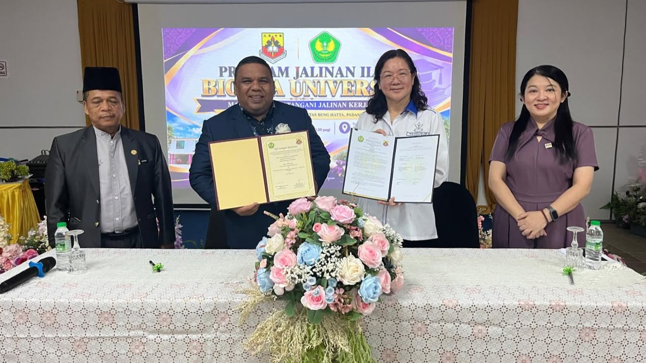 FKIP Universitas Bung Hatta Jalin Kerja Sama Internasional dengan SMKJC Chung Hwa Malaysia