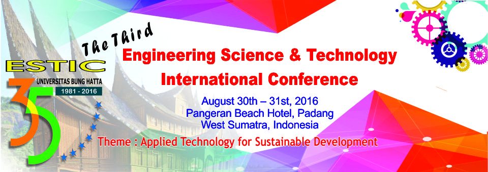 3rd Engineering Science and Technology International Conference (ESTIC 2016)