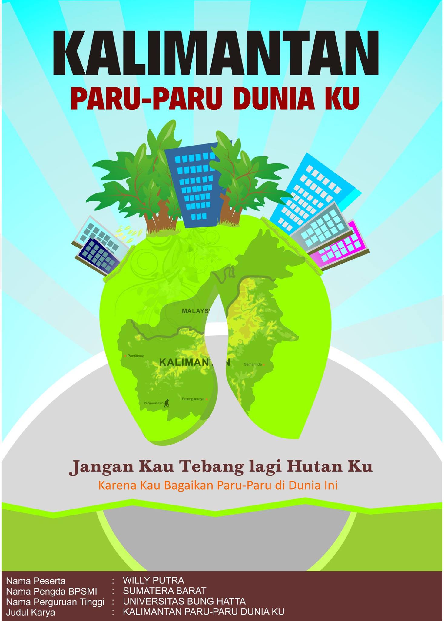 Mahasiswa PTIK UBH Juara III Lomba Desain Poster