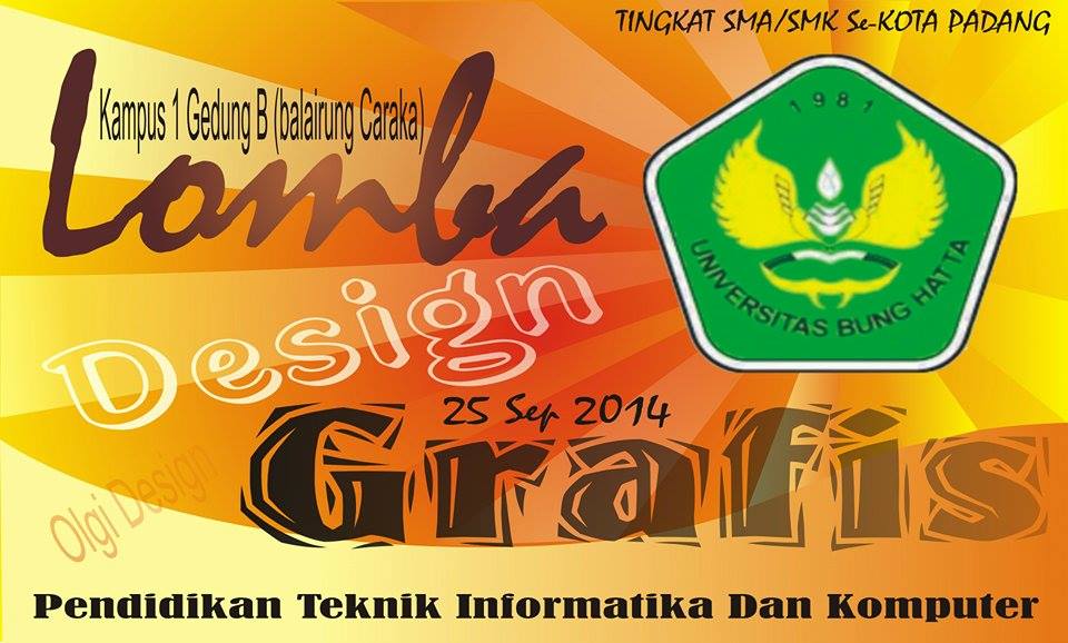 PTIK UBH Laksanakan Lomba Desain Grafis Pelajar Se-Kota Padang